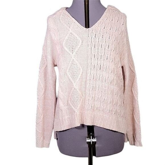 American Rag Junior's Multi Stitch Hoodie Sz M - Picture 1 of 12